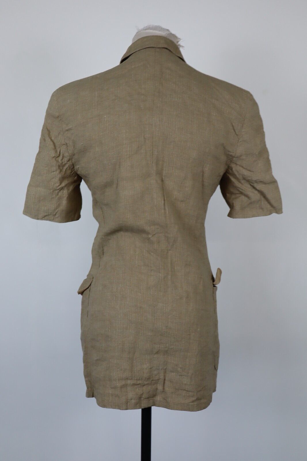 MAX & CO BLAZER GIACCA LINO DONNA Tg 42 WOMAN CASUAL VINTAGE JACKET