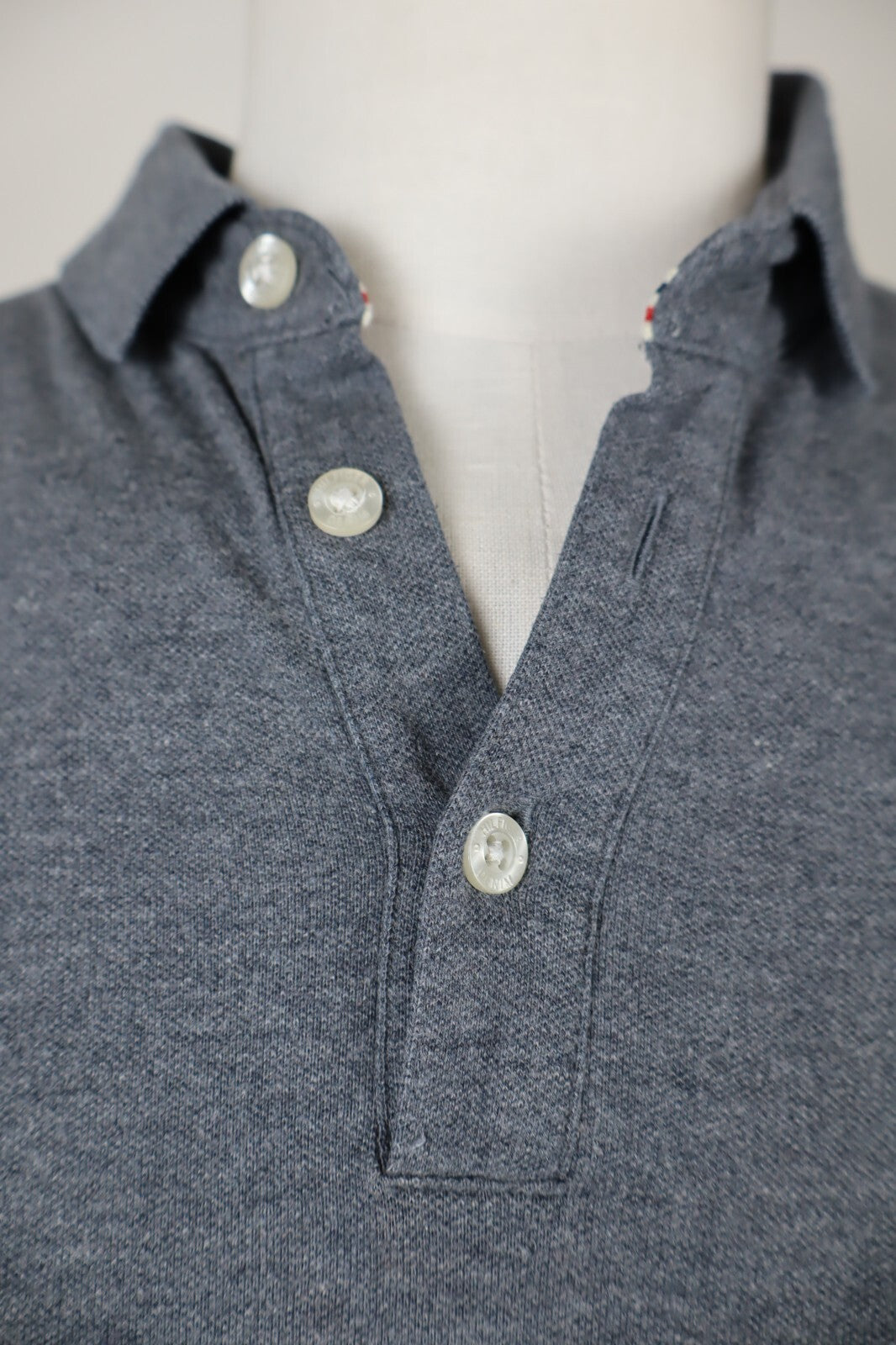 TOMMY HILFIGER DENIM MAGLIA POLO UOMO TG. L MAN T-SHIRT CASUAL VINTAGE