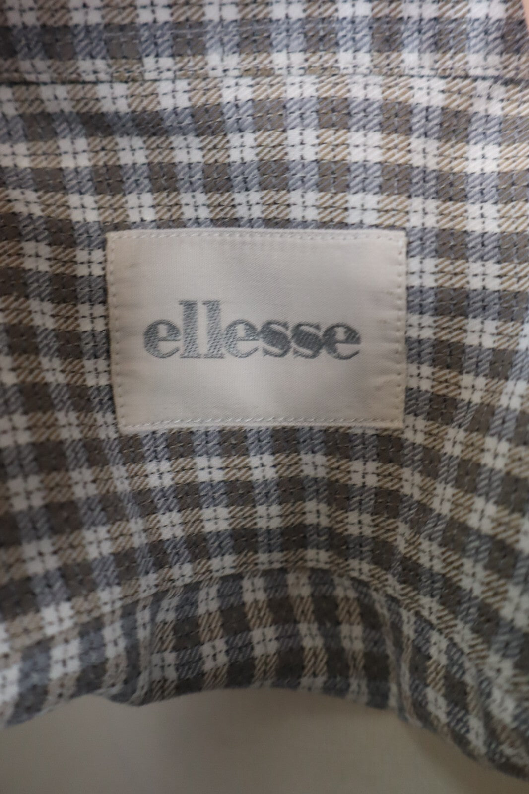 ELLESSE SPORT CAMICIA SHIRT UOMO Tg 39 / 15.50 MAN VINTAGE CASUAL COTONE