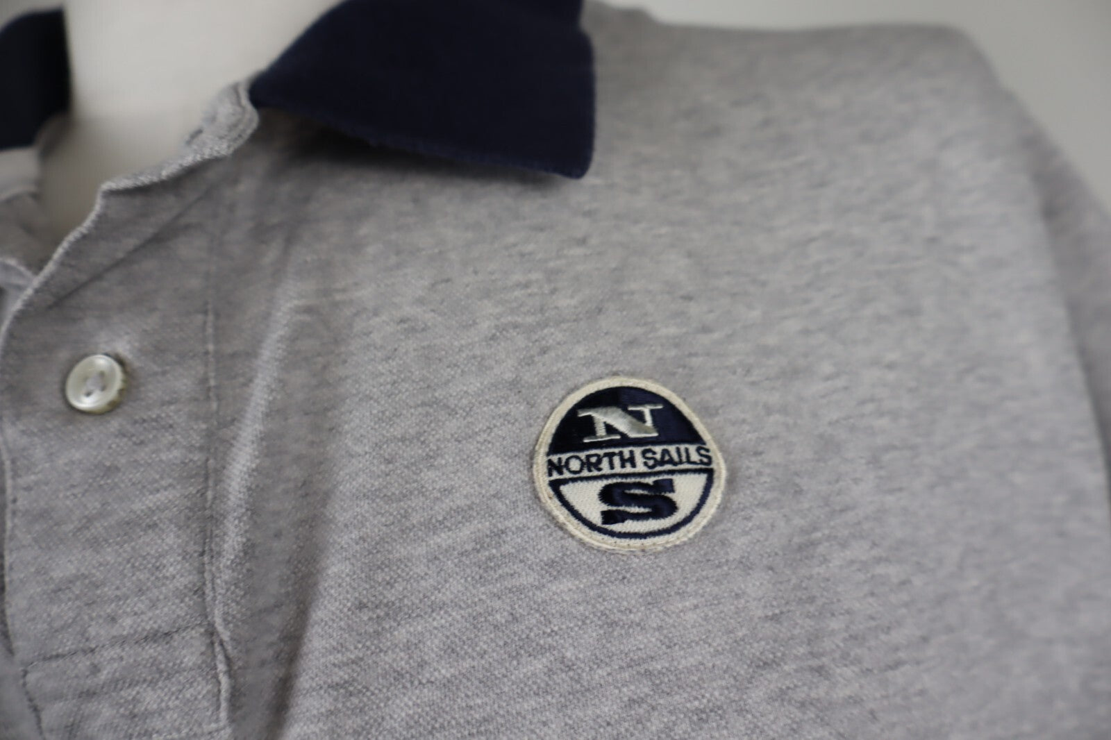 NORTH SAILS POLO MAGLIA UOMO TG. 2XL MAN T-SHIRT CASUAL VINTAGE COTONE COTTON