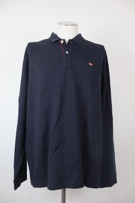 NAPAPIJRI MAGLIA POLO UOMO TG. XL MAN T-SHIRT CASUAL VINTAGE COTONE COTTON