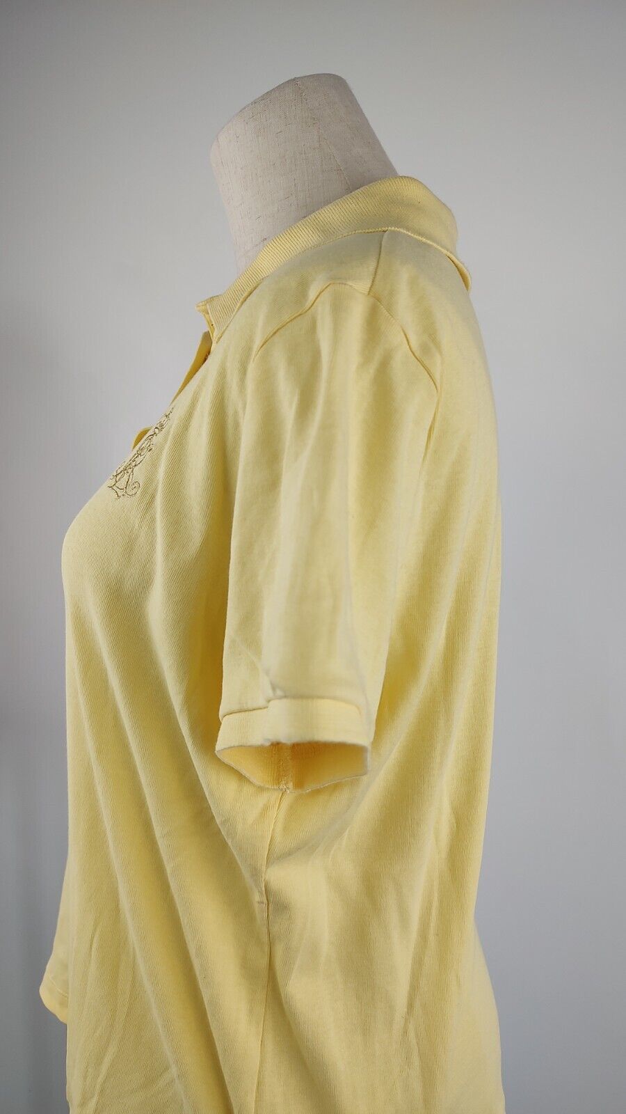 LAUREN RALPH LAUREN POLO MAGLIA DONNA COTONE TG. L WOMANSHIRT CASUAL VINTAGE