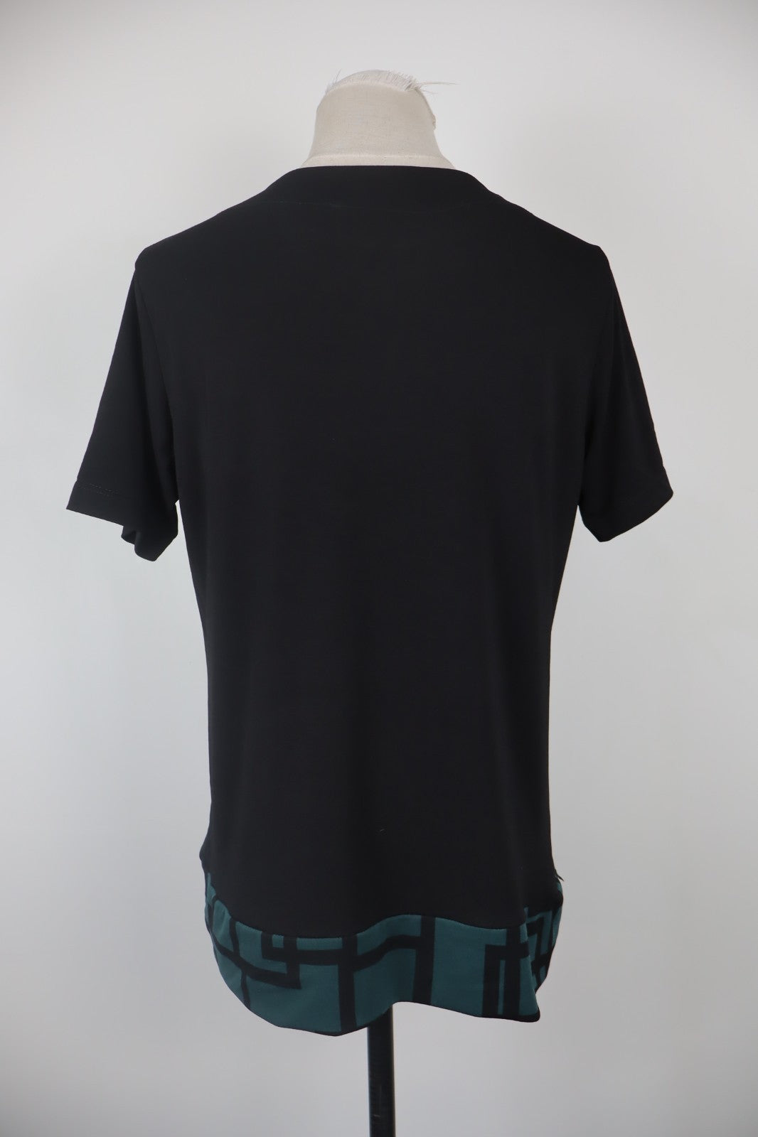 PIERRE CARDIN PARIS MAGLIA DONNA TG. M WOMAN CASUAL VINTAGE NERO T-SHIRT LOGO