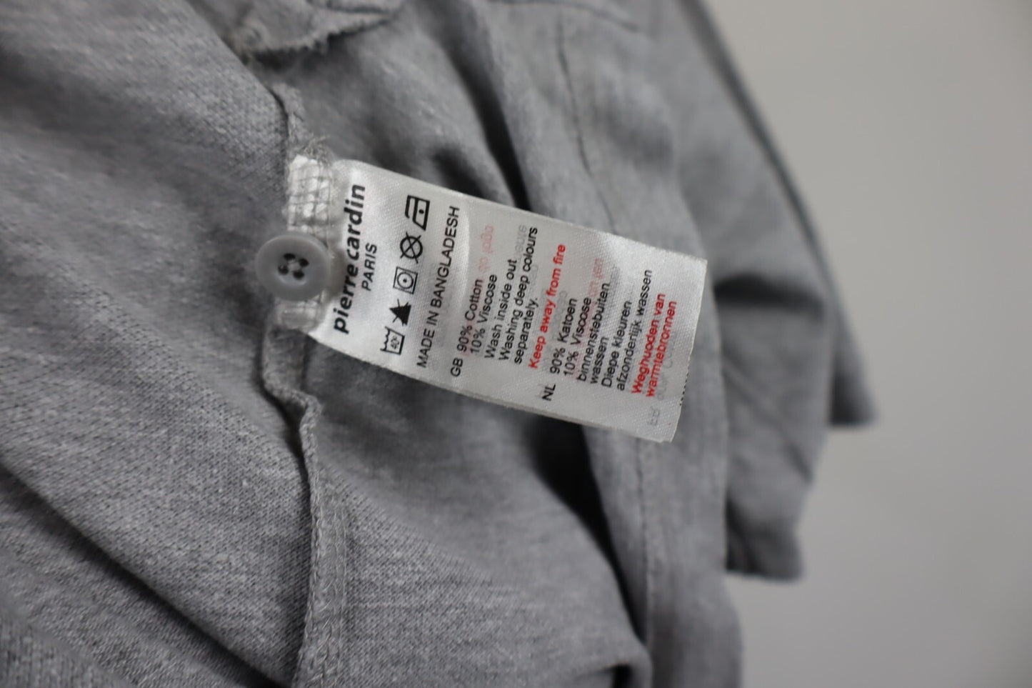 PIERRE CARDIN PARIS MAGLIA POLO UOMO TG. 2XL MAN T-SHIRT CASUAL VINTAGE COTONE