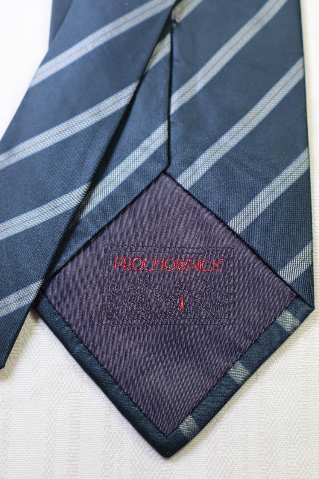 PROCHOWNICK 100%  SILK TIE SETA CRAVATTA NECKTIE MADE IN ITALY
