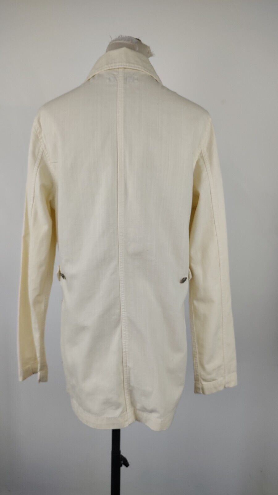 CASUCCI GIACCA DONNA Tg M WOMAN CASUAL VINTAGE JACKET COTONE LINO