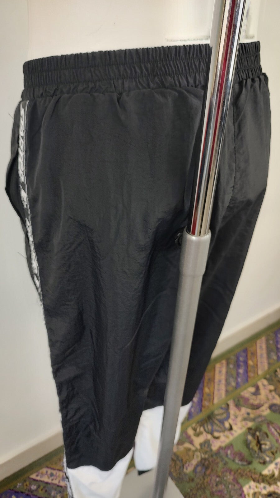 STARTER PANTALONE TUTA SPORT CASUAL UOMO TG L MAN VINTAGE PANTS NYLON