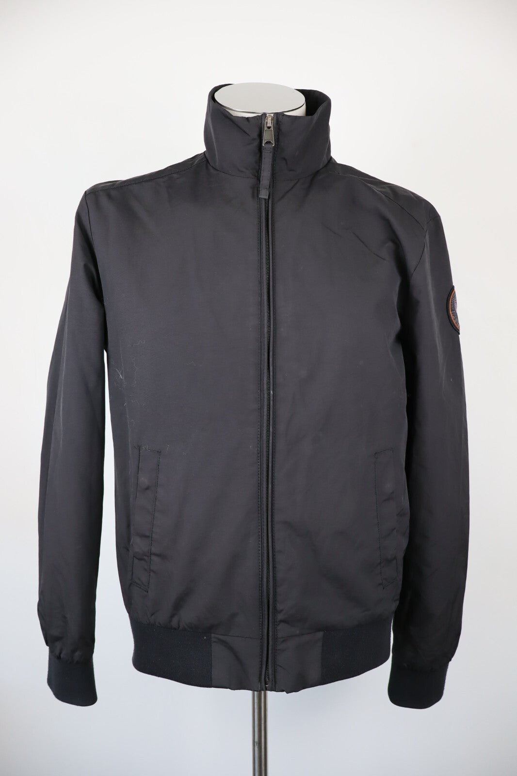 NAPAPIJRI GIUBBINO LEGGERO GIACCA UOMO Tg S COTONE MAN CASUAL VINTAGE JACKET