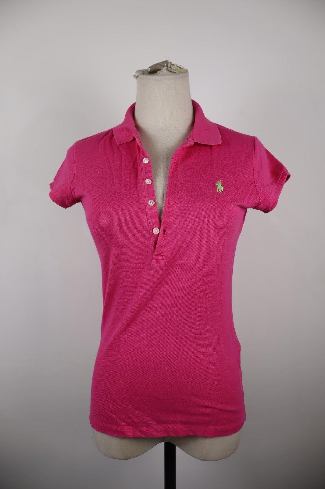 RALPH LAUREN POLO DONNA MAGLIA COTONE S WOMAN COTTON SHIRT CASUAL VINTAGE LOGO