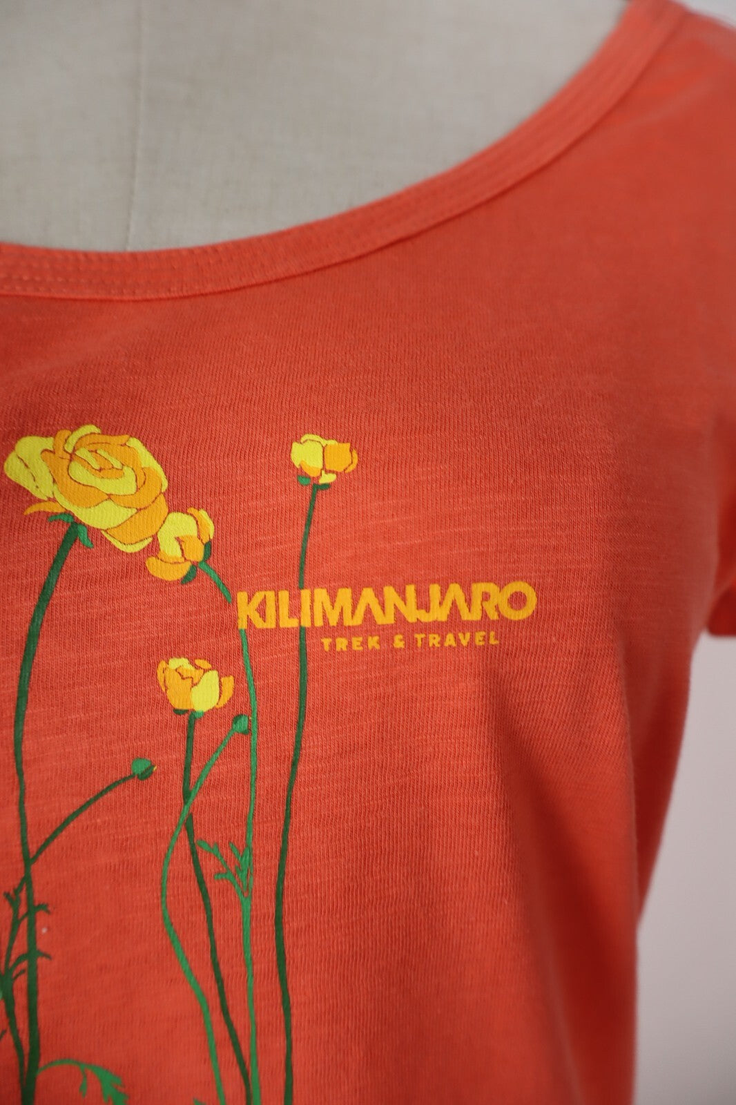 KILIMANGIARO MAGLIA DONNA T-SHIRT TG. L WOMAN CASUAL VINTAGE SHIRT COTONE