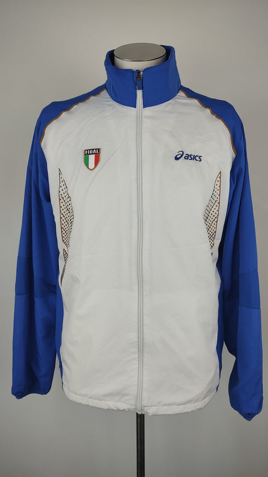 ASICS FIDAL GIACCA SPORTIVA UOMO Tg. XL MAN VINTAGE CASUAL SPORT JACKET
