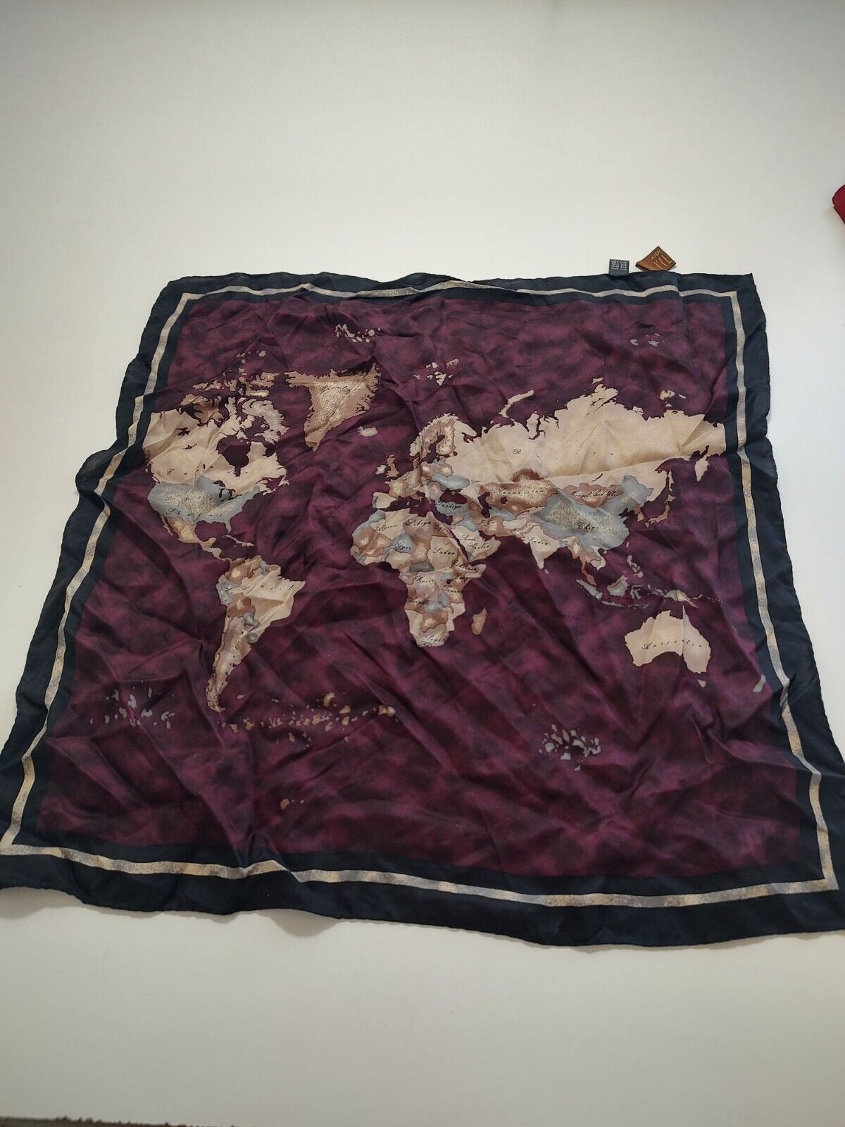 ALVIERO MARTINI 1 CLASSE FOULARD 100% SILK SETA SCARVES SCARF SQUARE MADE ITALY