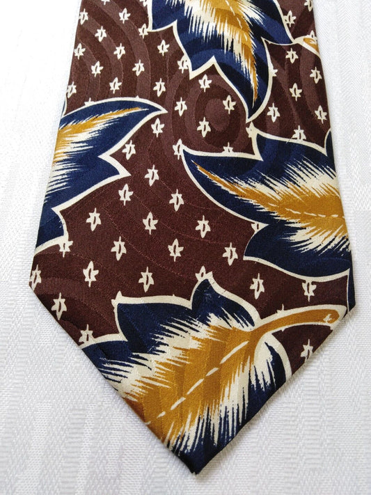 HUGO BOSS 100% SILK TIE SETA CRAVATTA NECKTIE MADE IN ITALIA CLASSIC