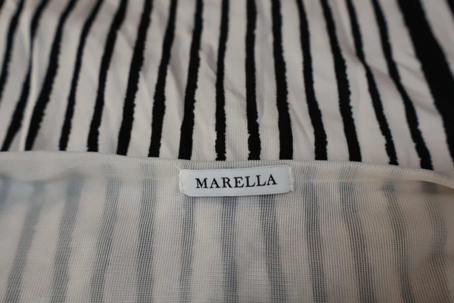 MARELLA VESTITO SMANICATO DONNA ABITO TG 42 WOMAN CASUAL VINTAGE DRESS VISCOSA