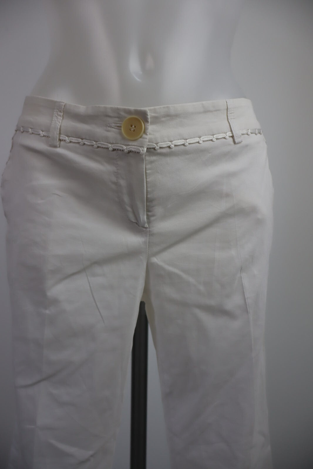 EMPORIO ARMANI PANTALONE DONNA TG 42 WOMAN VINTAGE PANTS CASUAL COTONE