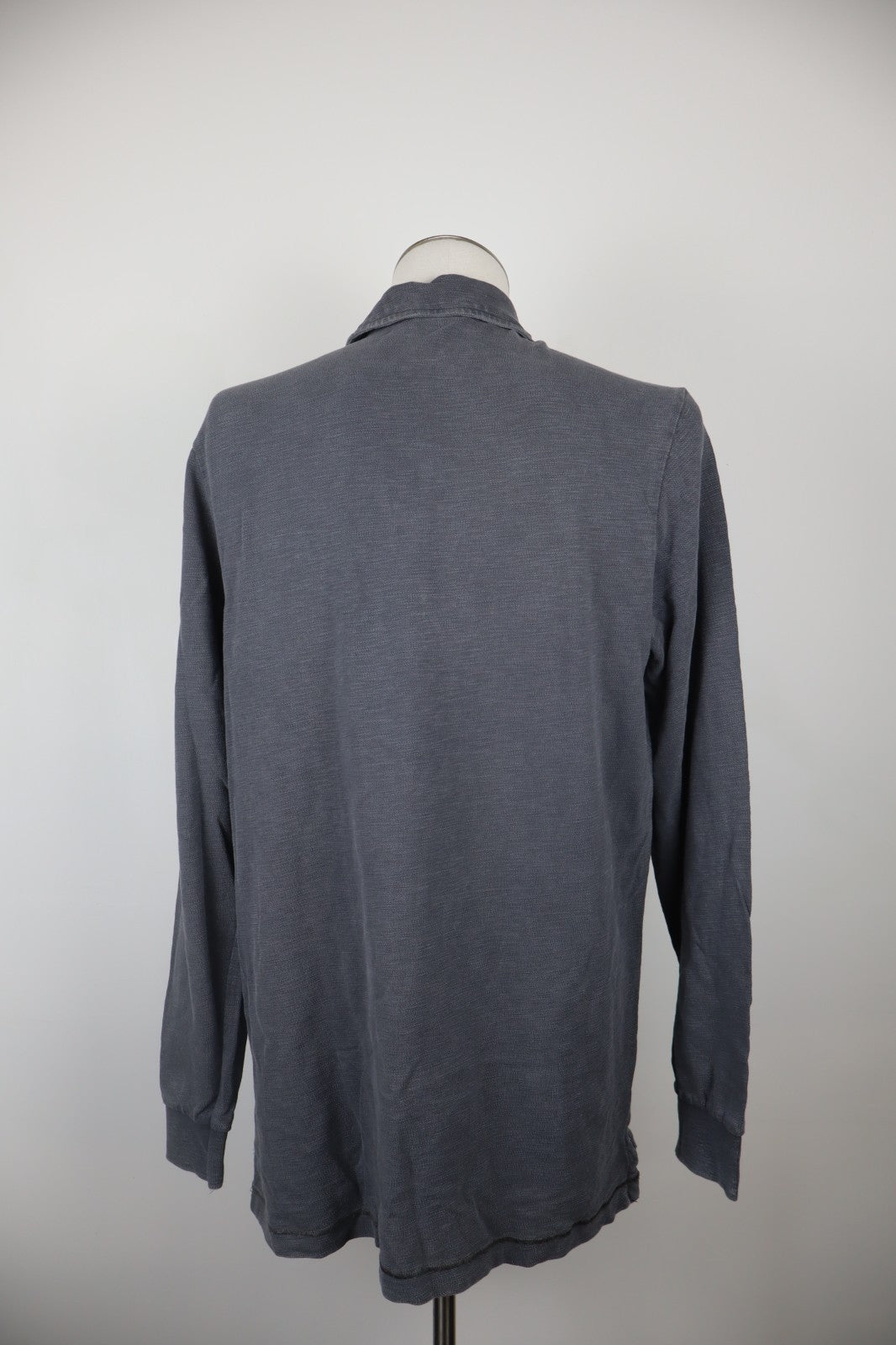 NAPAPIJRI MAGLIA POLO UOMO XL MAN T-SHIRT CASUAL VINTAGE COTONE MANICA LUNGA
