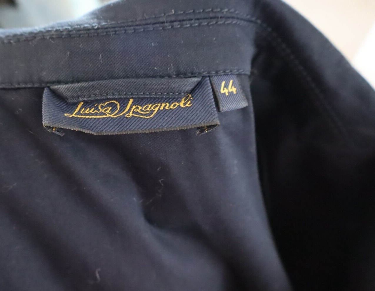 LUISA SPAGNOLI BLAZER GIACCA DONNA 44 WOMAN CASUAL VINTAGE JACKET COTONE COTTON