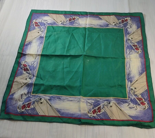 HUGO BOSS FOULARD 100% SILK SETA SCARVES SCARF SQUARE MADE IN ITALY