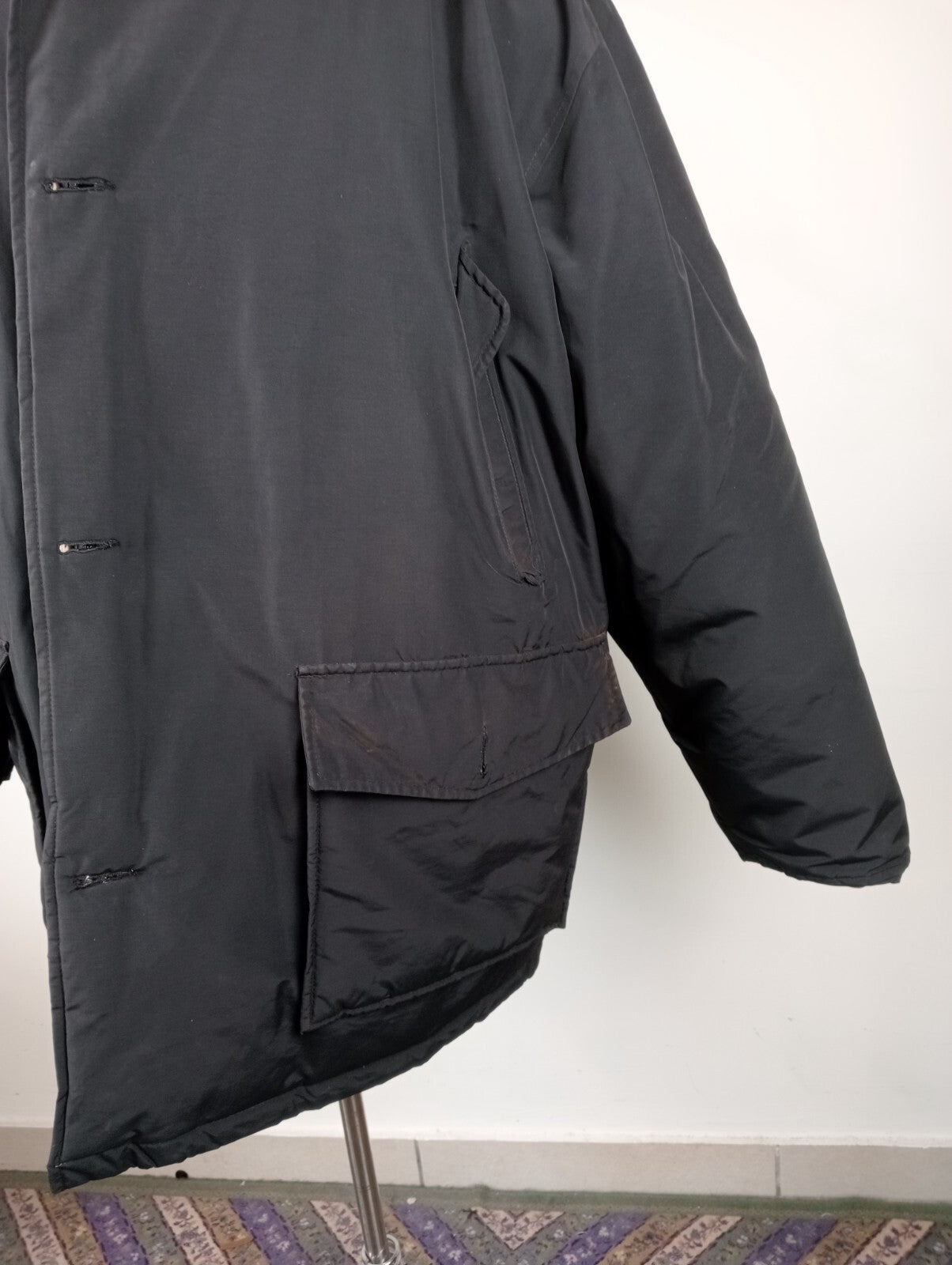 SCHOTT GIUBBINO PIUMINO UOMO Tg 2XL MAN CASUAL VINTAGE JACKET IMBOTTITO