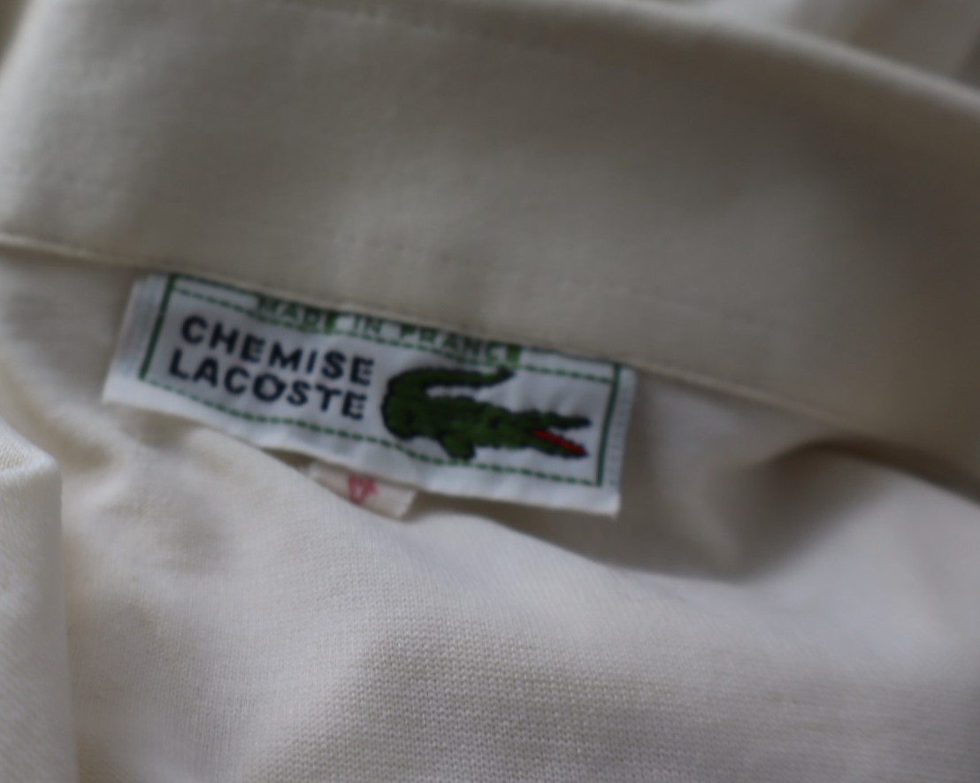 LACOSTE MAGLIA POLO UOMO COTONE TG 4 MAN COTTON T-SHIRT CASUAL VINTAGE LOGO