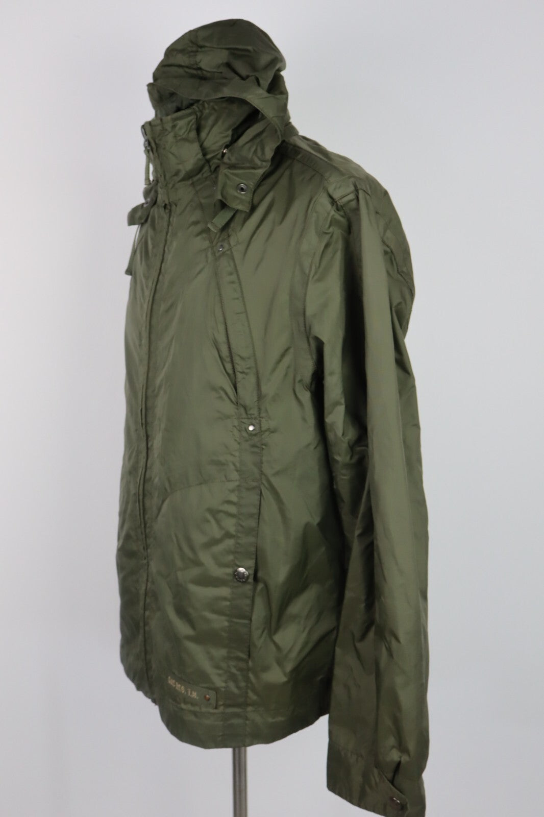 GAS GIUBBINO IMPERMEABILE UOMO L MAN GIACCA VINTAGE SPORT RICHIUDIBILE