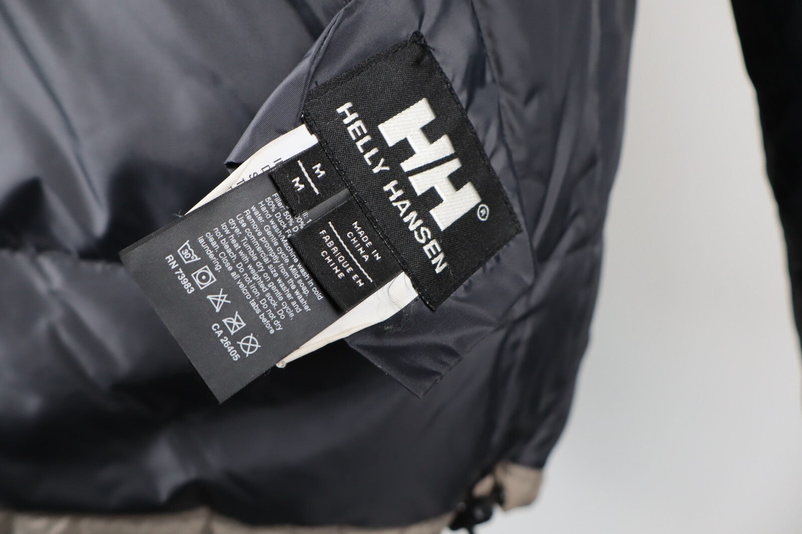 HELLY HANSEN GIUBBINO DOUBLE FACE UOMO Tg M PIUMINO MAN VINTAGE JACKET SPORT