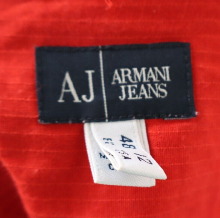 AJ ARMANI JEANS CAMICIA DONNA TG. 48 WOMAN SHIRT CASUAL VINTAGE