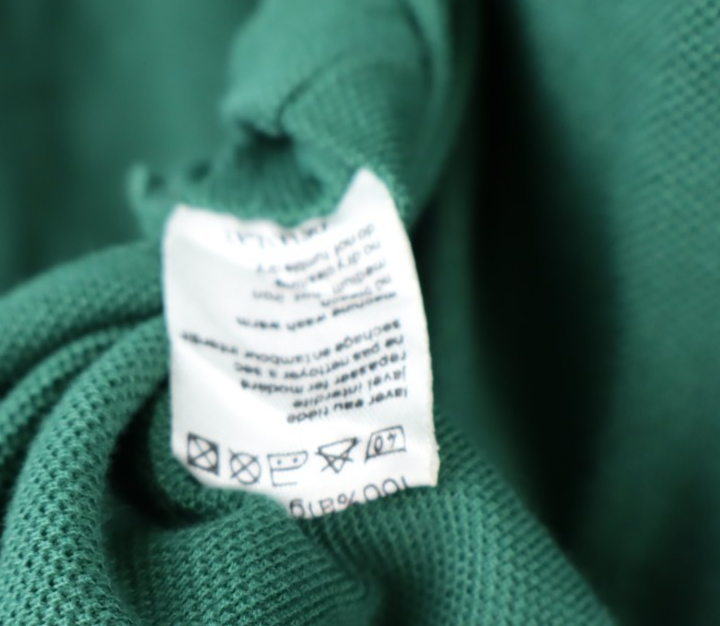 LACOSTE MAGLIA POLO UOMO TG. 4 MAN T-SHIRT CASUAL VINTAGE COTONE COTTON VERDE