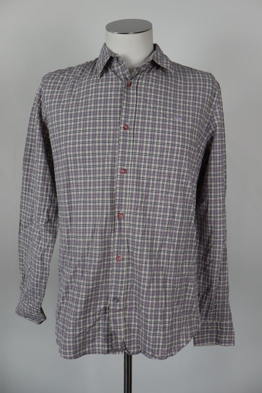 GAS CAMICIA UOMO TG. M MAN CASUAL COTONE VINTAGE SHIRT