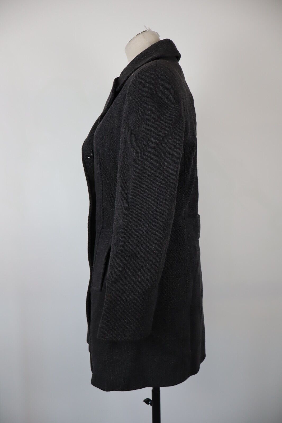 SPORTSTAFF CAPPOTTO LANA GIACCA DONNA TG 44 WOMAN WOOL COAT VINTAGE CASUAL