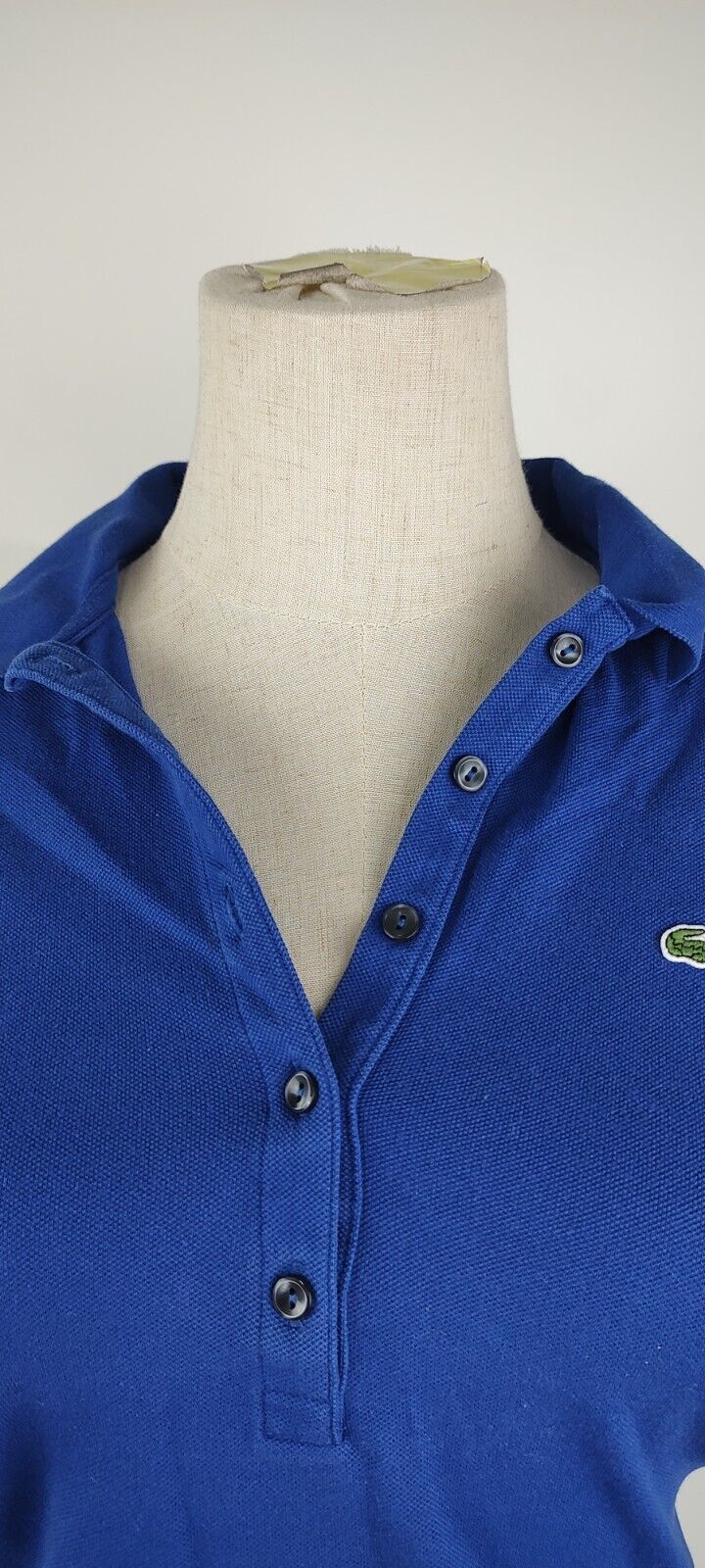 LACOSTE POLO MAGLIA DONNA COTONE TG. 40 WOMAN SHIRT CASUAL VINTAGE COTTON