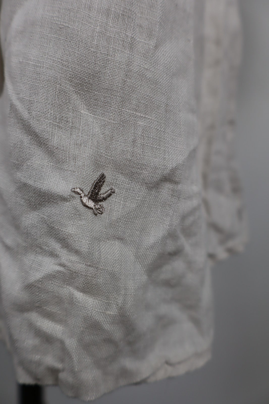 BROOKSFIELD CAMICIA  DONNA TG. 44 WOMAN SHIRT CASUAL VINTAGE LINO MANICHE 3/4