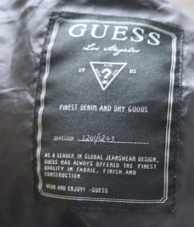 GUESS GIUBBINO IMBOTTITO DONNA TG S WOMAN CASUAL JACKET VINTAGE