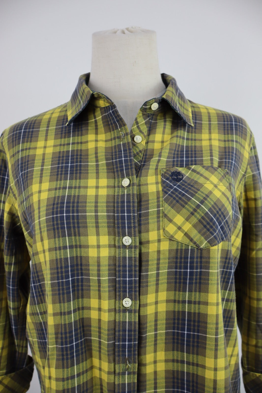 TIMBERLAND CAMICIA DONNA TG. 6 WOMAN SHIRT CASUAL VINTAGE COTONE COTTON