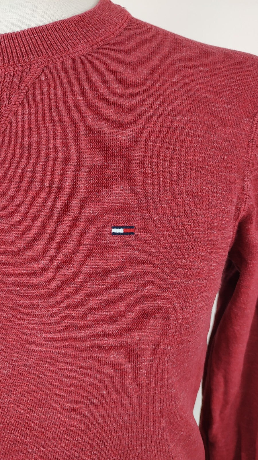 TOMMY HILFIGER MAGLIONE VINTAGE COTONE  UOMO Tg. M MAN SWEATER