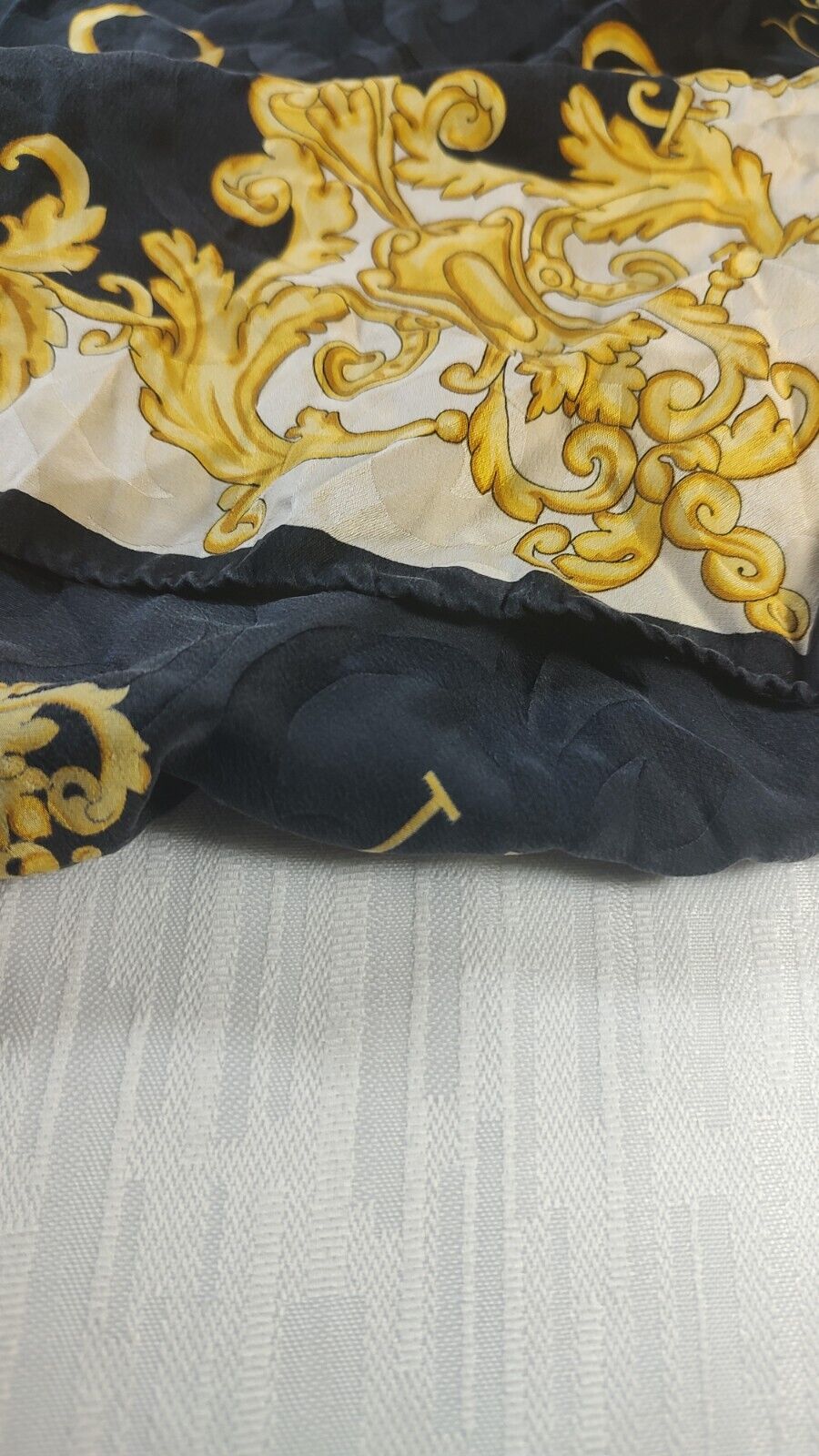 ROCCOBAROCCO FOULARD 100% SILK SETA SCARVES SCARF SQUARE MADE IN ITALY