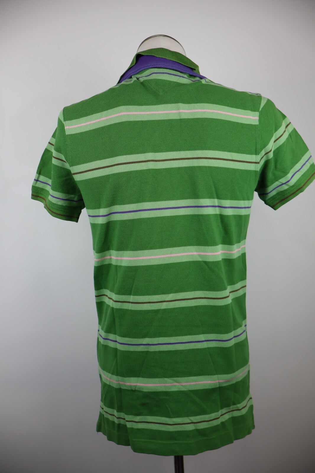 TOMMY HILFIGER POLO MAGLIA UOMO TG M SLIM MAN T-SHIRT CASUAL VINTAGE COTONE