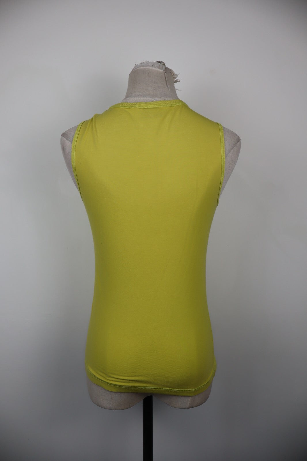 TRUSSARDI JEANS CANOTTA MAGLIA TOP DONNA S WOMAN CASUAL VINTAGE T-SHIRT COTONE