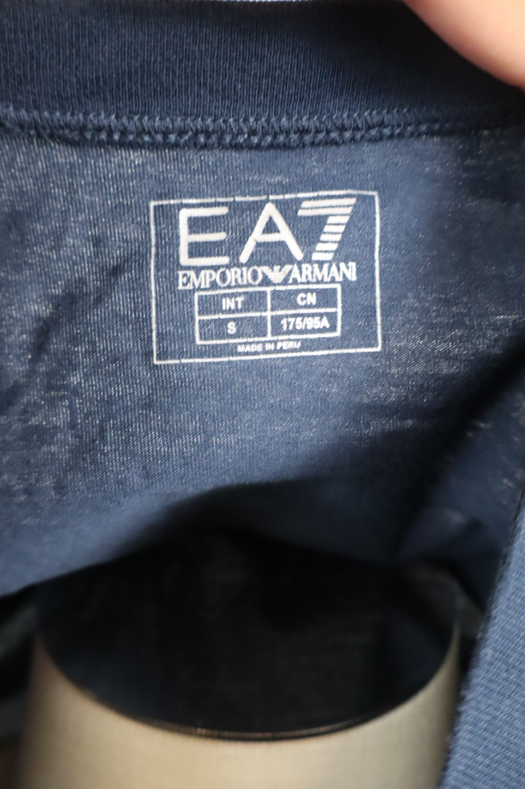 EMPORIO ARMANI EA7 MAGLIA COTONE UOMO TG S MAN T-SHIRT VINTAGE CASUAL COTTON