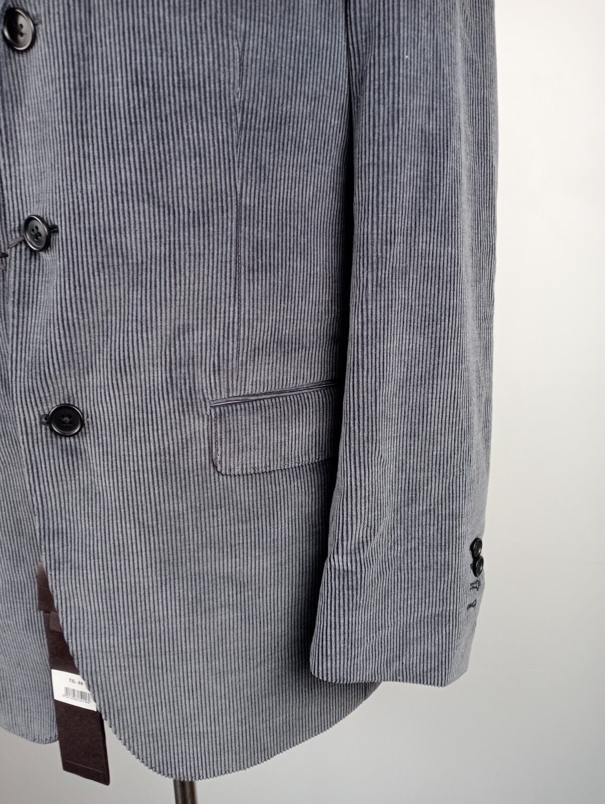 ZEGNA PER HILTON BLAZER GIACCA LANA COTONE UOMO Tg 46 MAN JACKET VINTAGE CASUAL