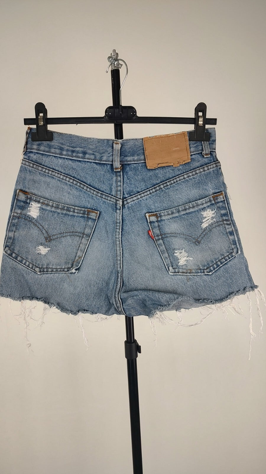 LEVI'S 501 PANTALONCINO DENIM JEANS DONNA TG W30 WOMAN VINTAGE SHORTS