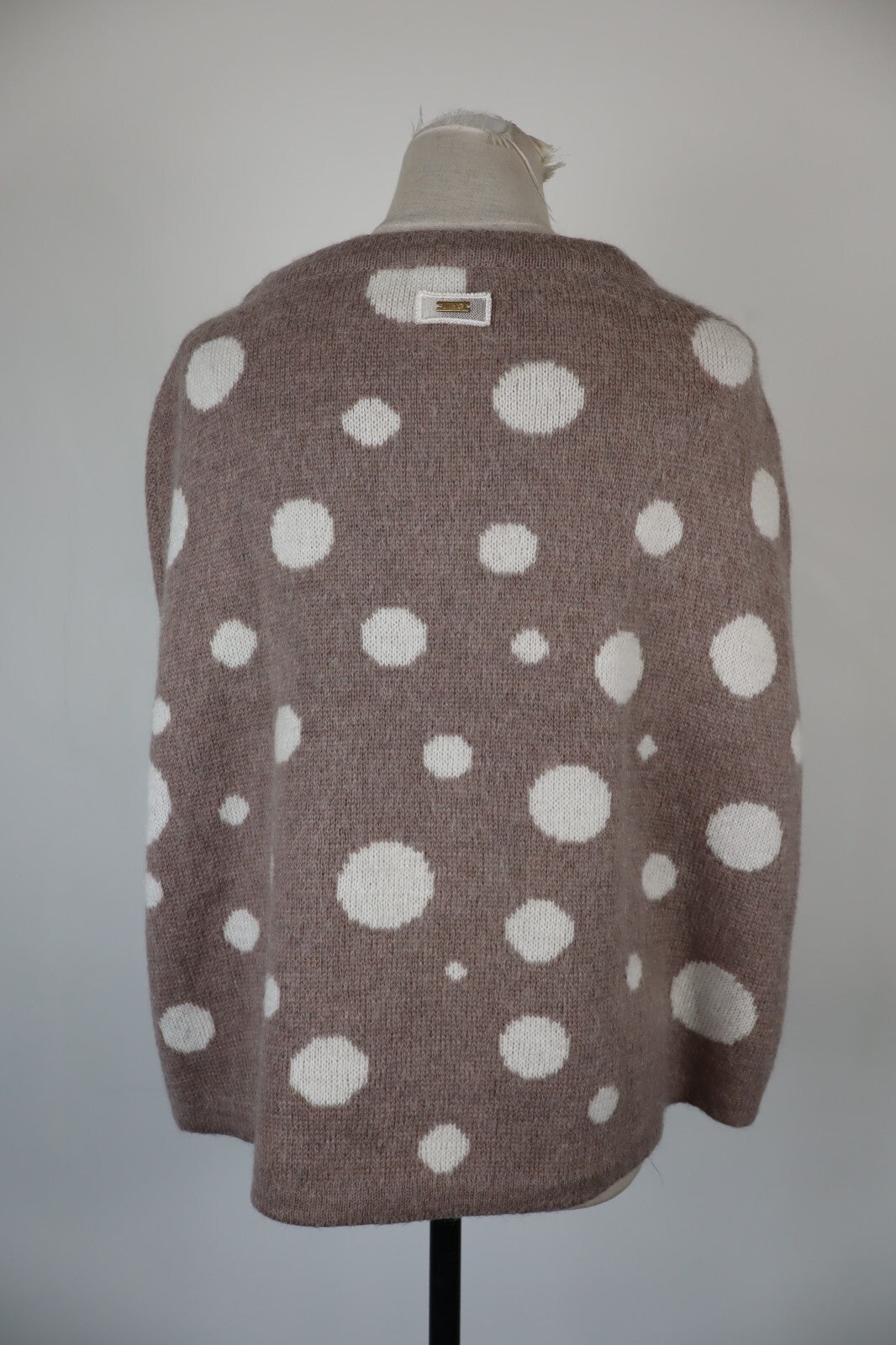 LIU JO MAGLIONE MAGLIA DONNA TG L WOMAN SWEATER VINTAGE CASUAL LANA WOOL