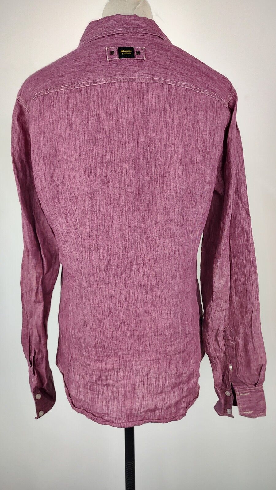 BLAUER CAMICIA DONNA TG. L WOMAN SHIRT CASUAL VINTAGE LINO