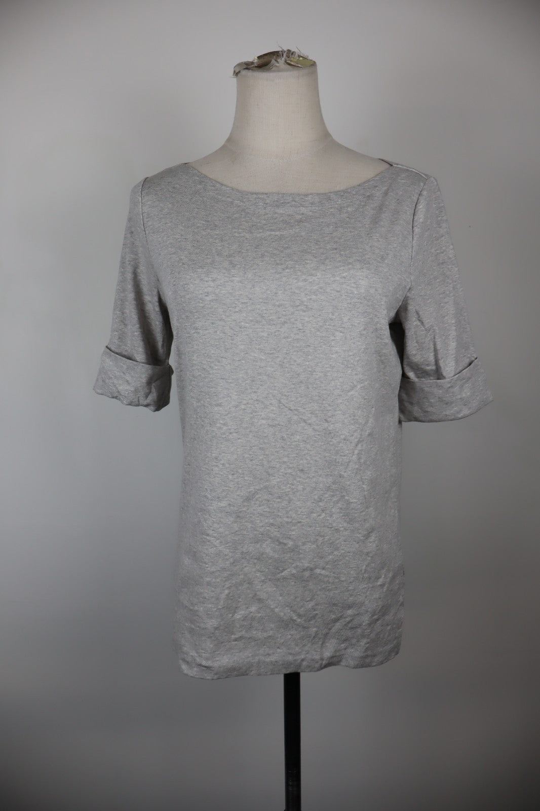 RALPH LAUREN MAGLIA DONNA TG. L WOMAN CASUAL VINTAGE T-SHIRT COTONE COTTON LOGO