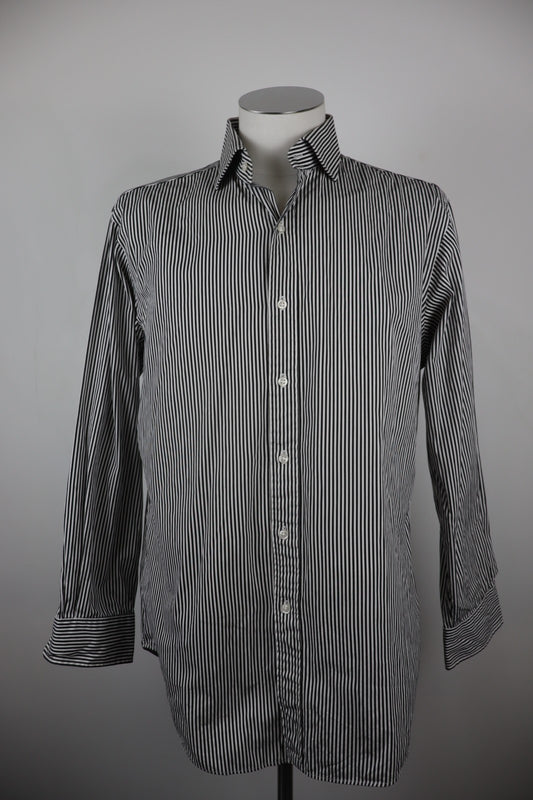 RALPH LAUREN CAMICIA UOMO COTONE 16 32 33 MAN CASUAL VINTAGE COTTON SHIRT LOGO