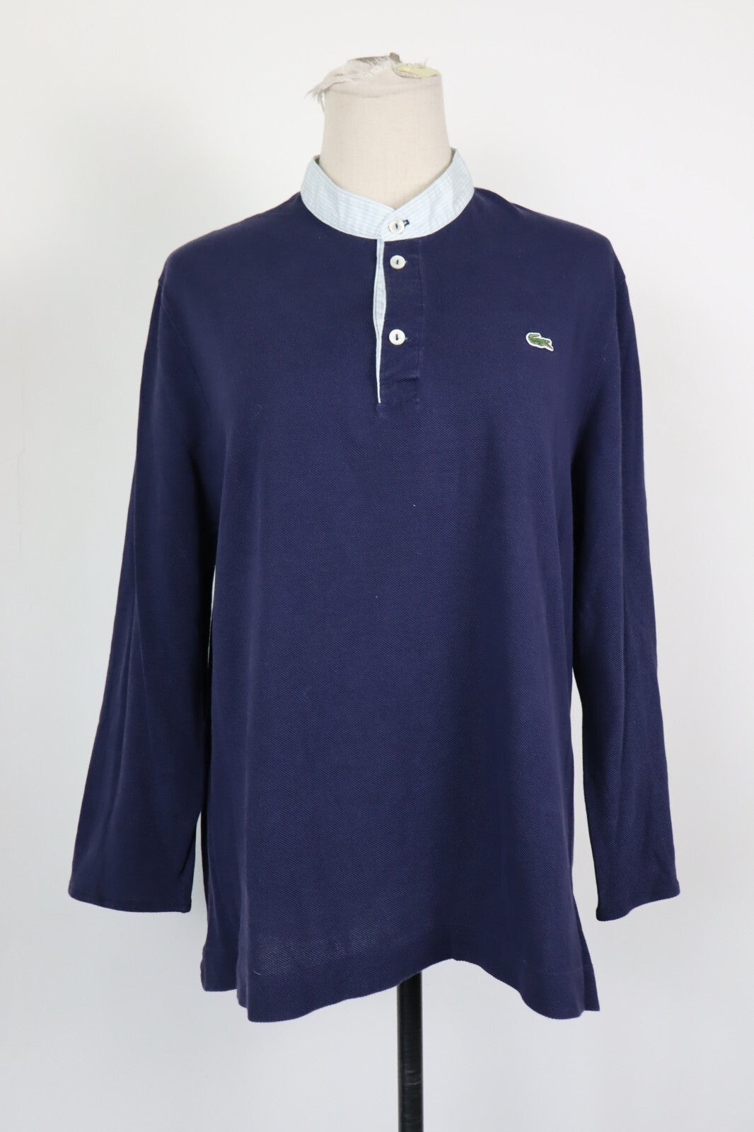 LACOSTE POLO MAGLIA T-SHIRT DONNA COTONE TG 6 WOMAN CASUAL VINTAGE