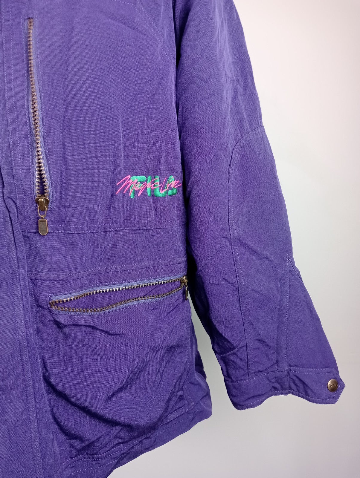 FILA GIUBBINO IMBOTTITO UOMO Tg 48 MAN GIACCA CASUAL VINTAGE JACKET