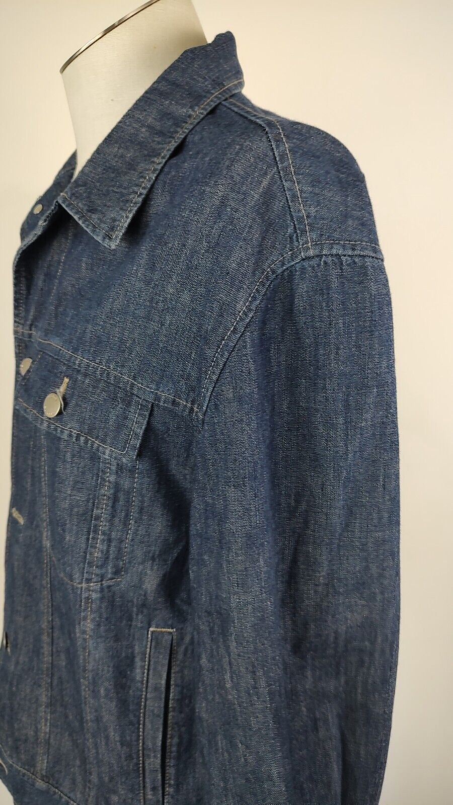 CAMEL ACTIVE JEANS GIUBBINO UOMO Tg L MAN CASUAL VINTAGE JACKET DENIM