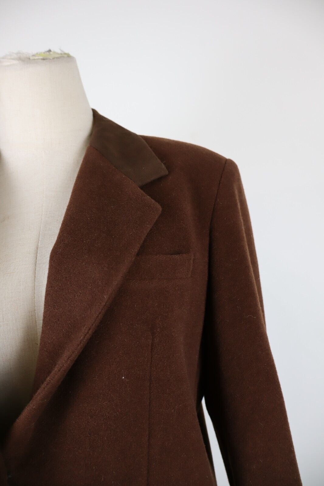 CACHAREL GIACCA BLAZER DONNA Tg 35 6 WOMAN VINTAGE WOOL CASHMERE JACKET