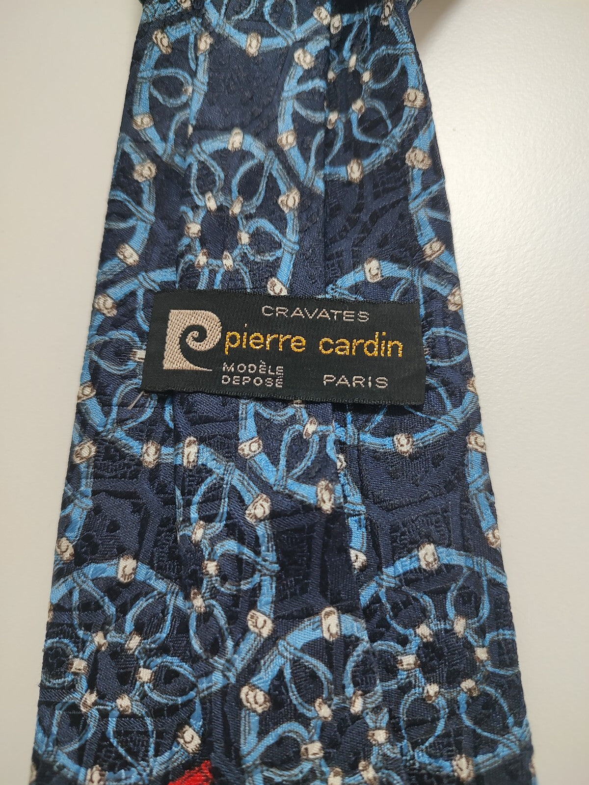 PIERRE CARDIN 100% SILK TIE SETA CRAVATTA NECKTIE MADE IN ITALY CLASSIC